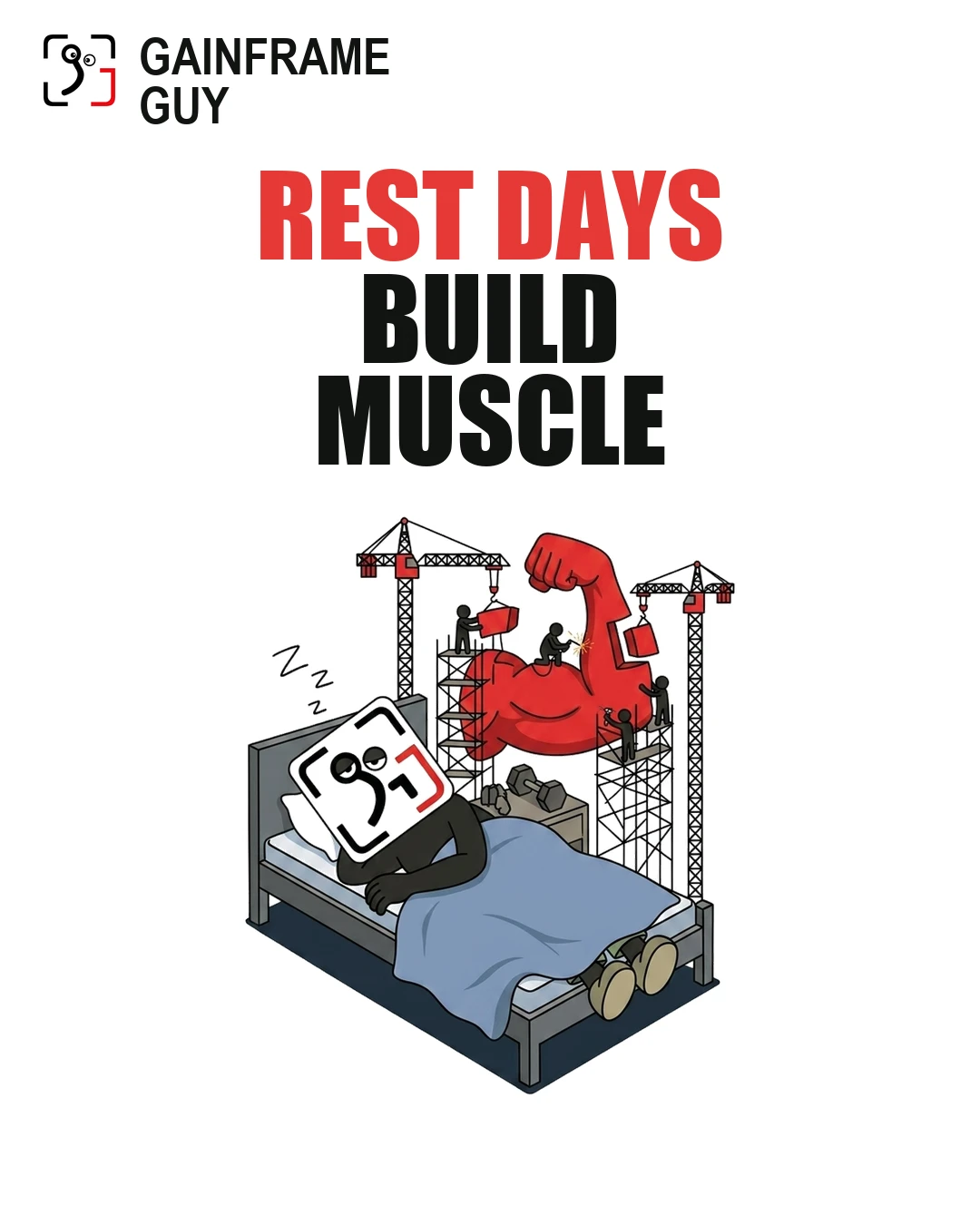 Rest Days Build Muscle