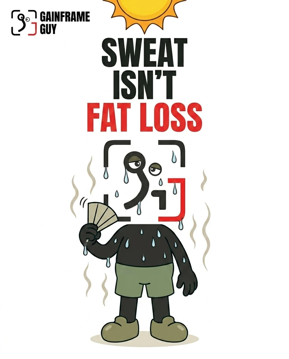 Sweat Isn't Fat Loss