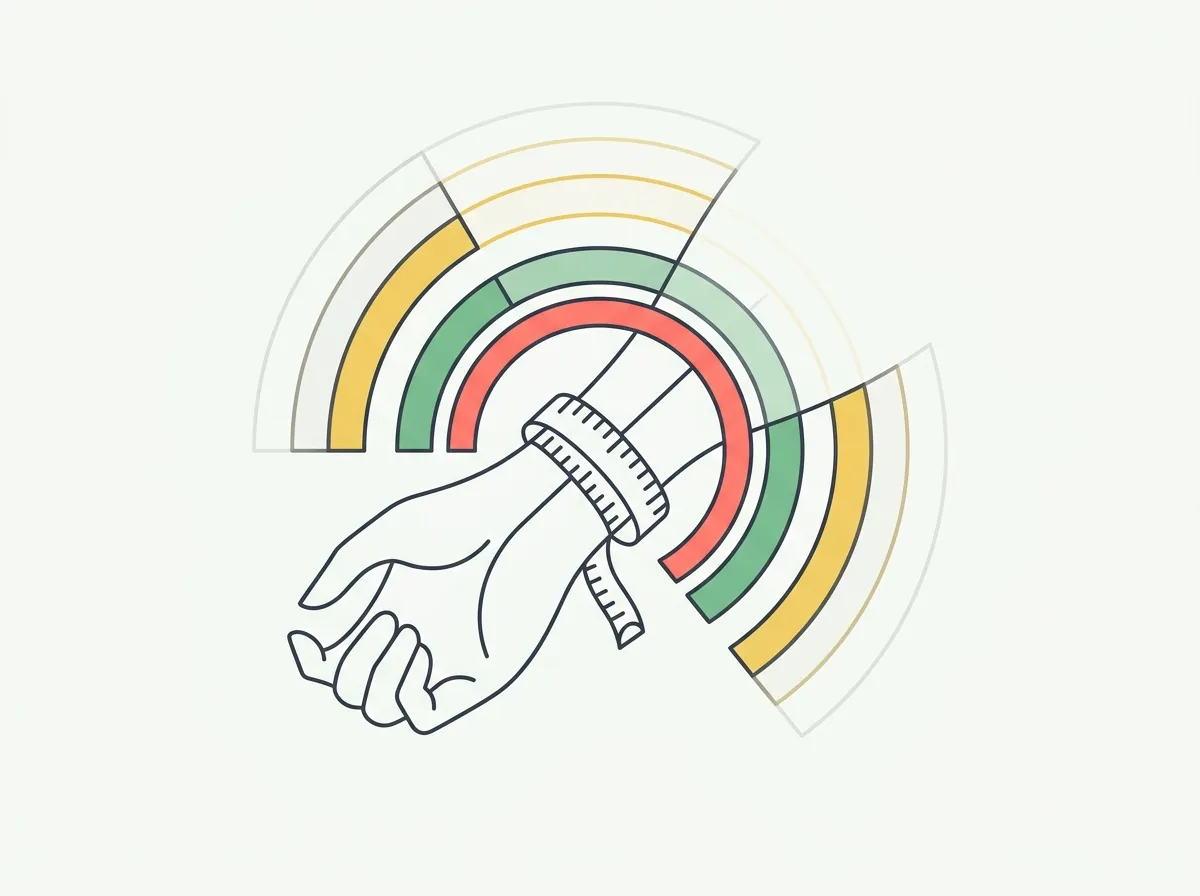 The average wrist size for men and women, the frame-size bands your wrist puts you in, why proportion formulas are built on the wrist, and how to measure yours.