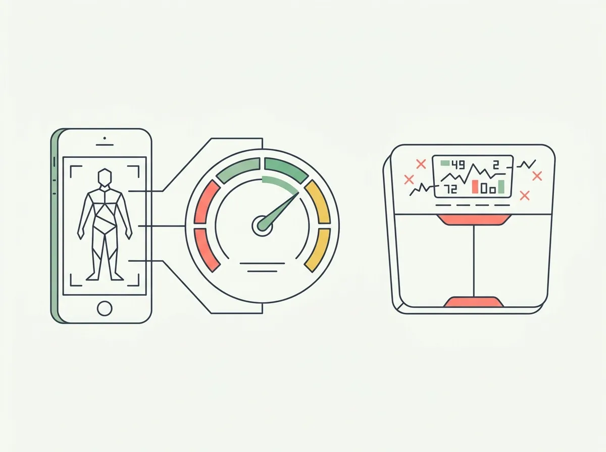 The best AI body fat calculators that estimate body fat percentage from a photo — how each works, what they actually measure, and how to pick one for consistent tracking.