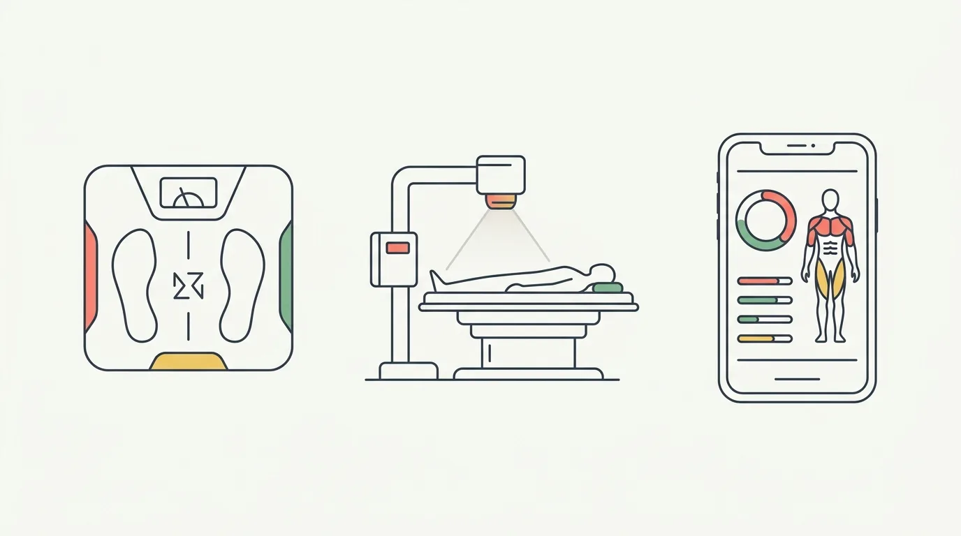 The best InBody alternatives in 2026 — at-home BIA scales, DEXA scans, and AI photo apps compared on accuracy, price, and convenience, so you can track body composition without a gym machine.