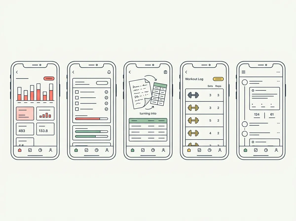 We ranked the 6 best workout tracker apps for lifters in 2026 — Hevy, Strong, GymNote Plus, Ladder, Fitbod, and JustGains — by logging speed and free tiers.