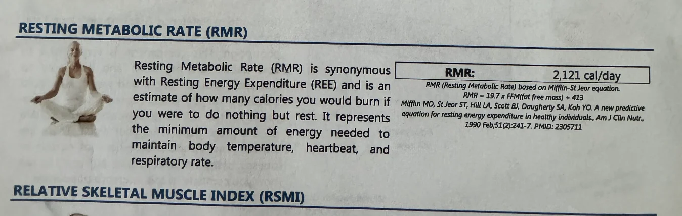 DEXA RMR