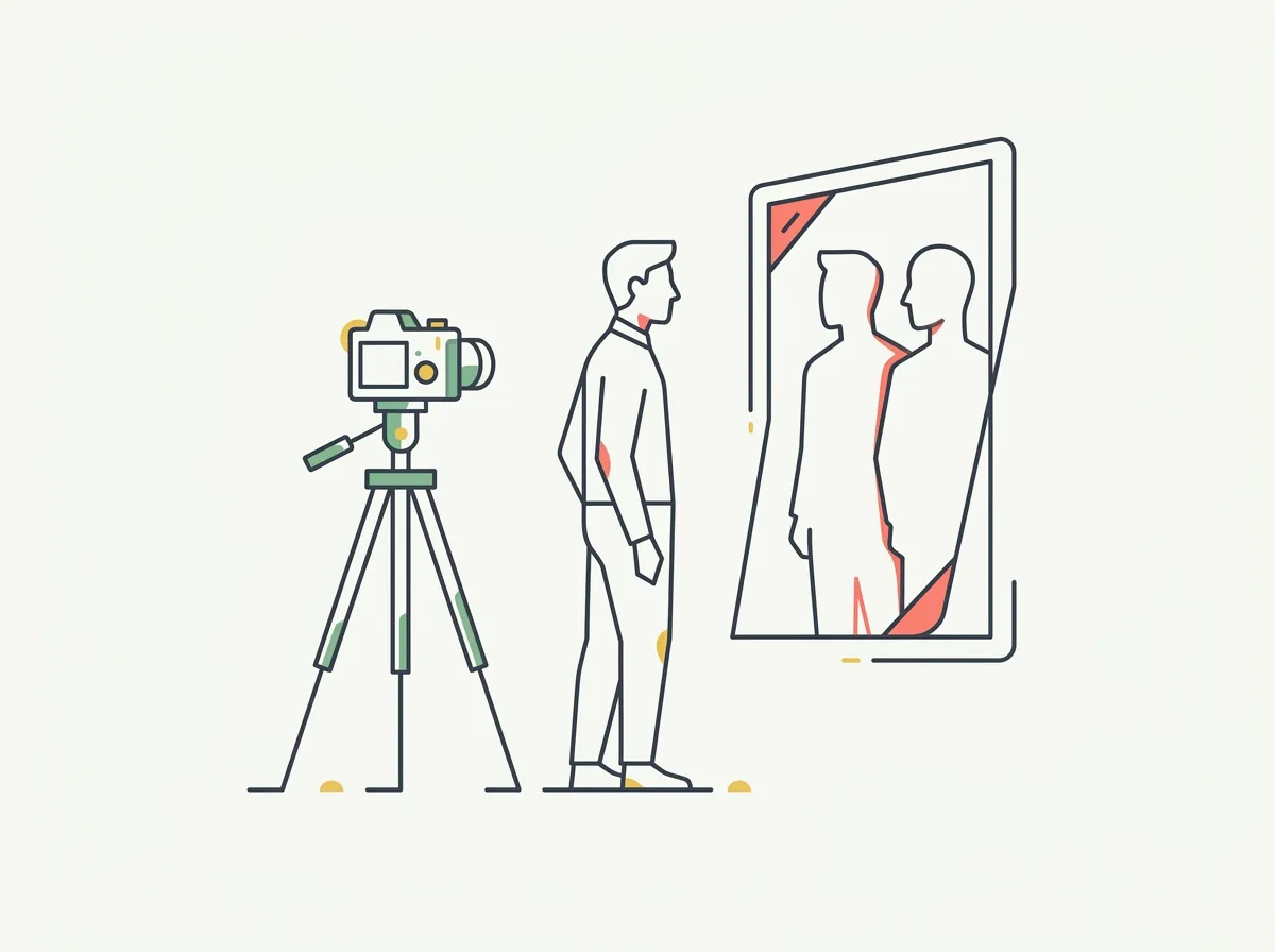 A judgment-free way to answer the question your mirror keeps raising — why mirrors and photos distort, what body fat levels really look like on standardized images, and how to get an objective read.
