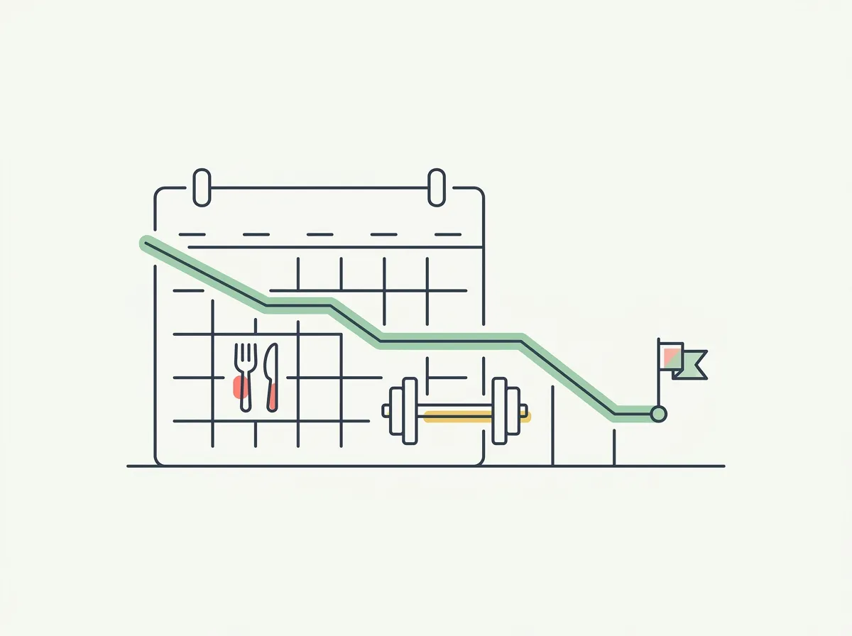 A first cut guide for beginners — when you're ready, how big a deficit to run, protein targets, why you keep lifting heavy, and the mental stuff nobody warns you about.