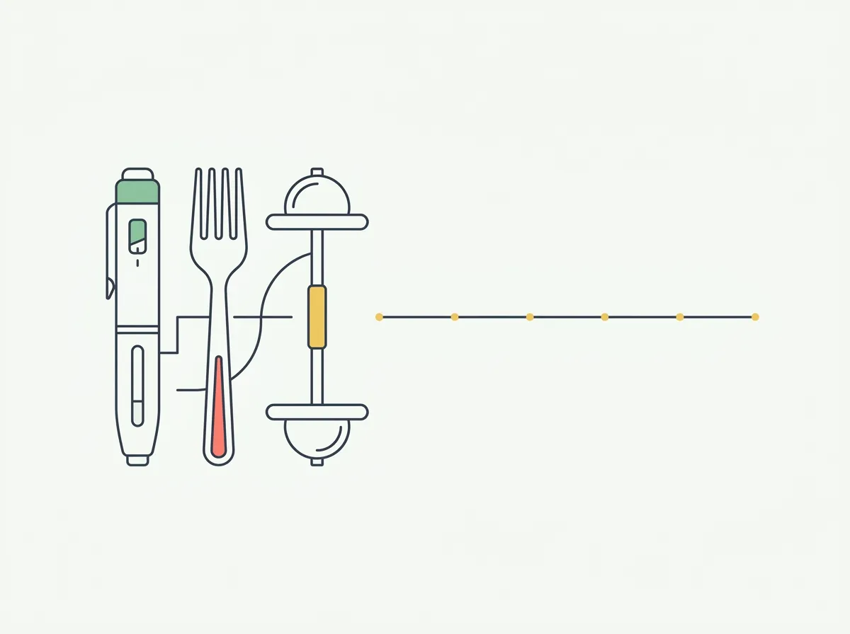 What research commonly reports about weight regain after stopping GLP-1 medications — why composition matters more than the number, and what to track in the transition.