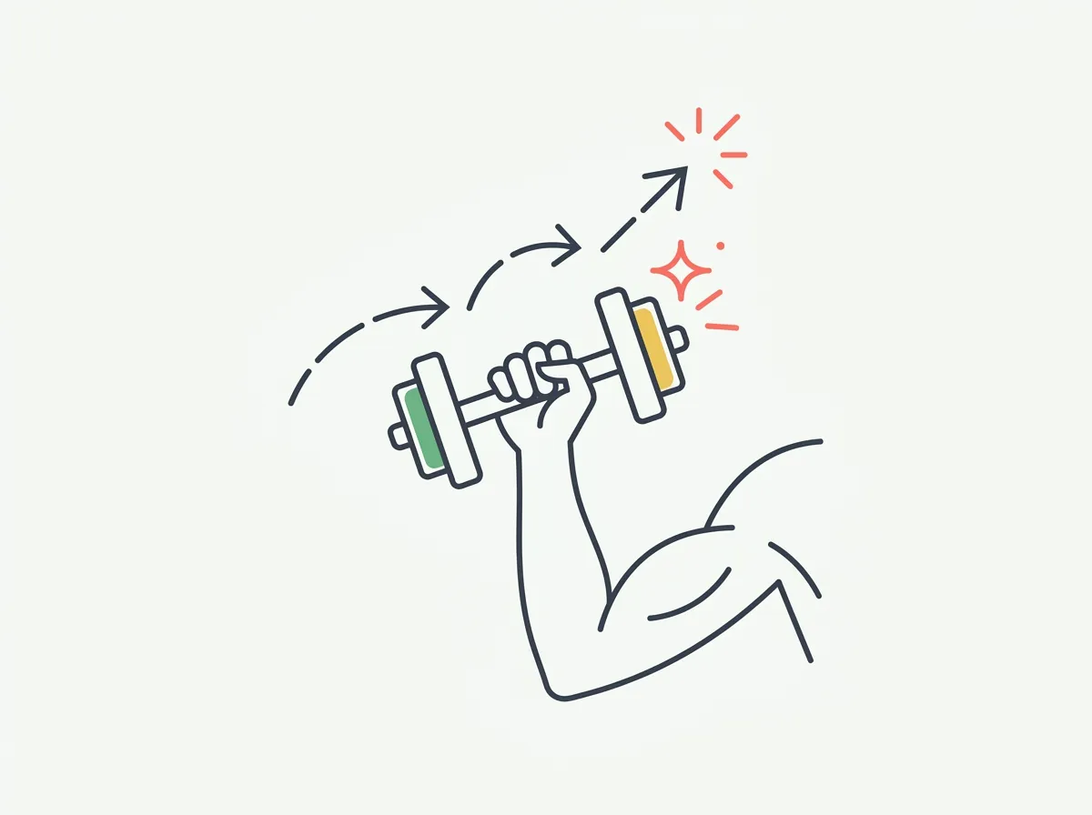 How to get toned arms — what 'toned' really means, why you can't spot-reduce arm fat, why light weights don't tone better, and the 2–3 day playbook that works.