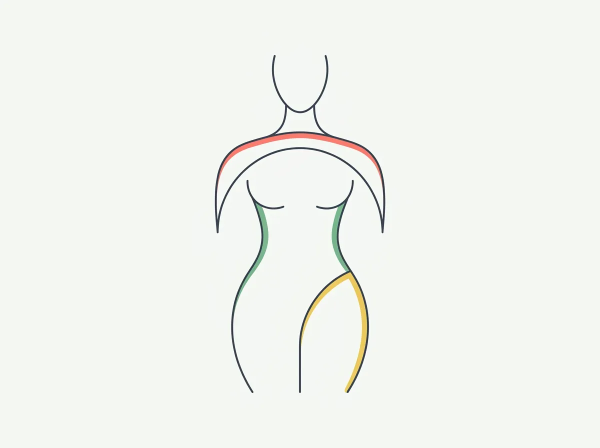 Why there's no single set of ideal body measurements for women — where 36-24-36 came from, the proportion math that actually holds up, and what training can change.