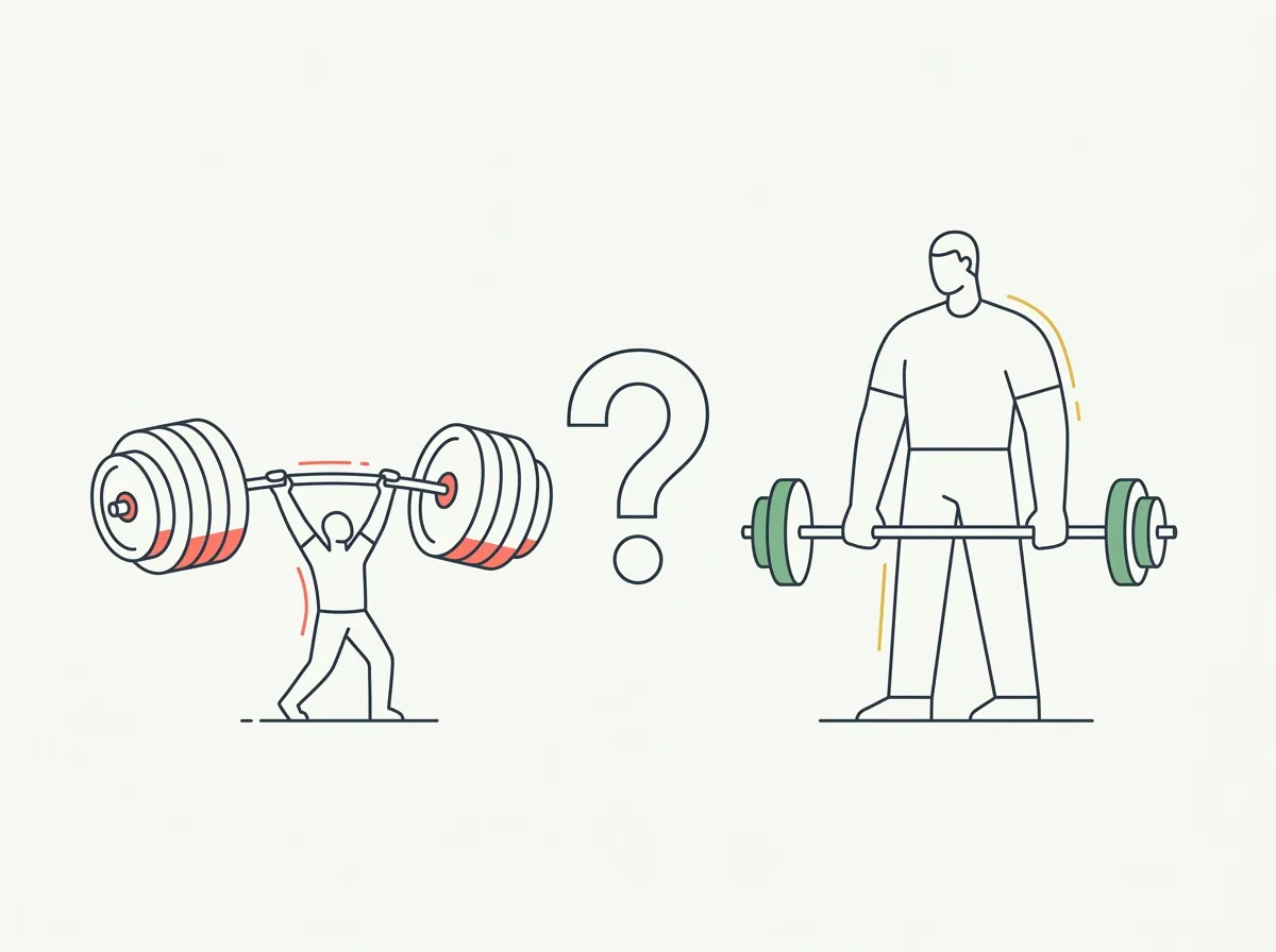 Why you can lift heavy without looking like it — neural adaptations, rep ranges, body fat, and frame illusions — and what to change if size is the goal.