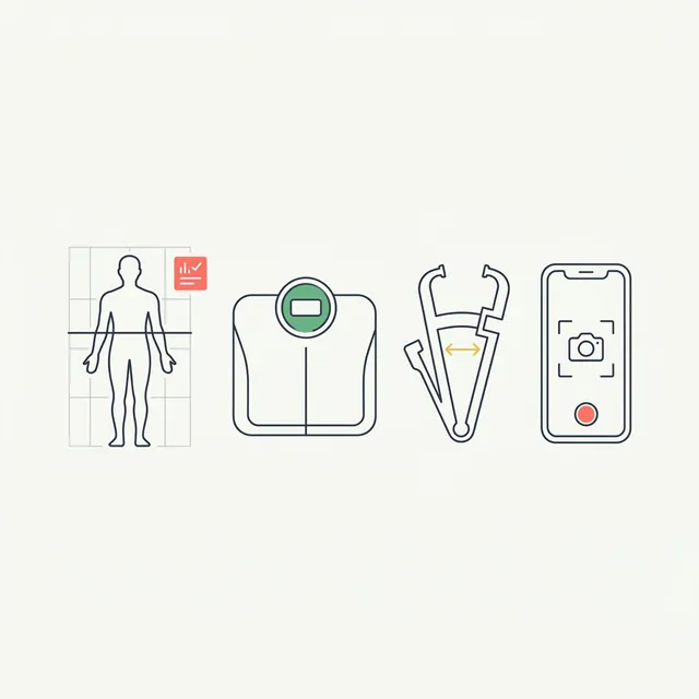 How to track body composition on Ozempic — comparison of DEXA, BodPod, smart scales, and AI photo analysis