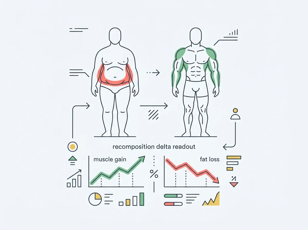 Body recomp is invisible on a scale. Learn how to use progress photos and AI analysis to prove you