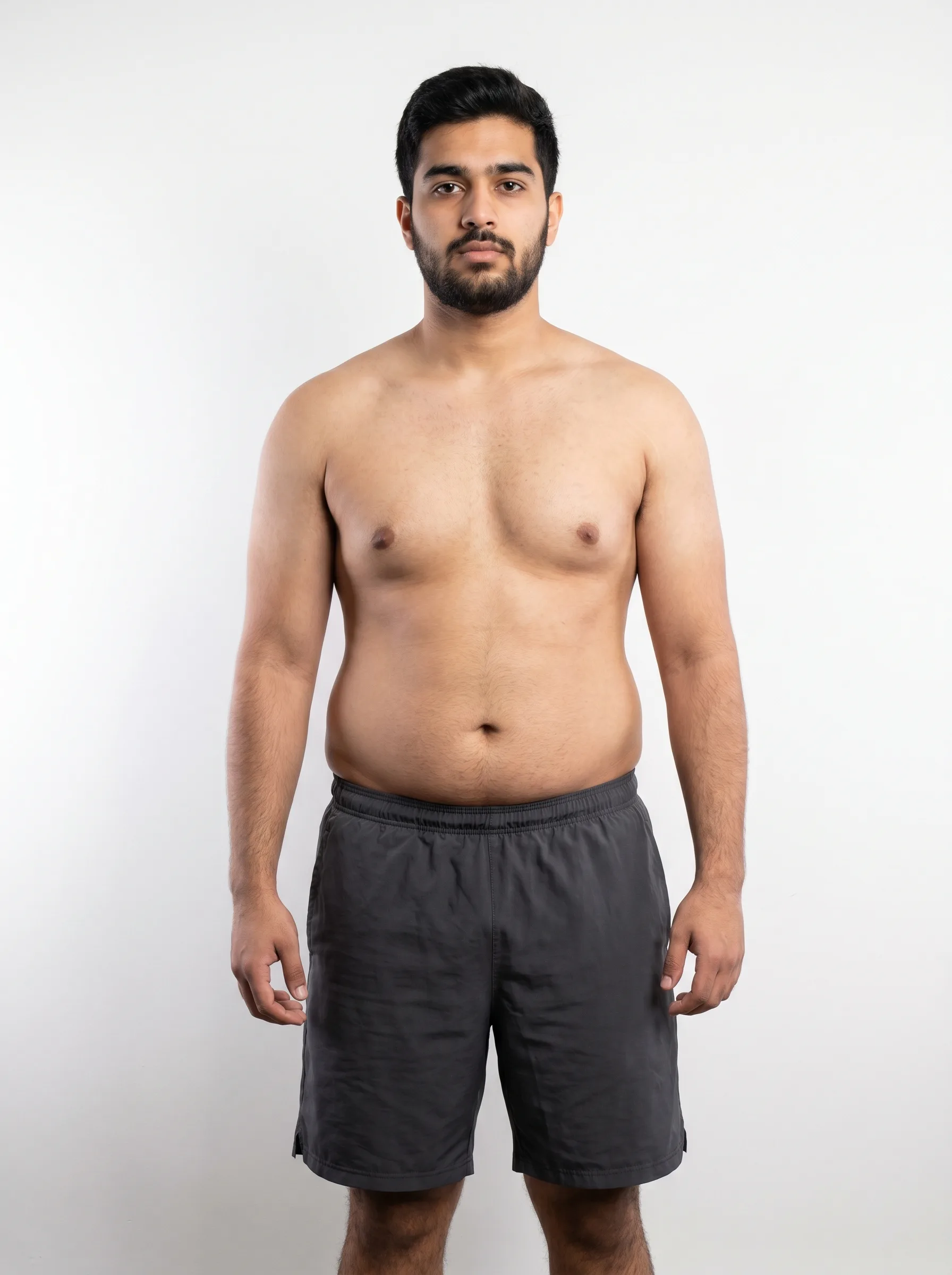 28% body fat man in their 20s