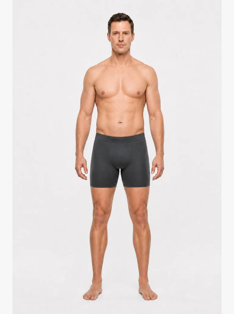 14 percent male body composition, front view