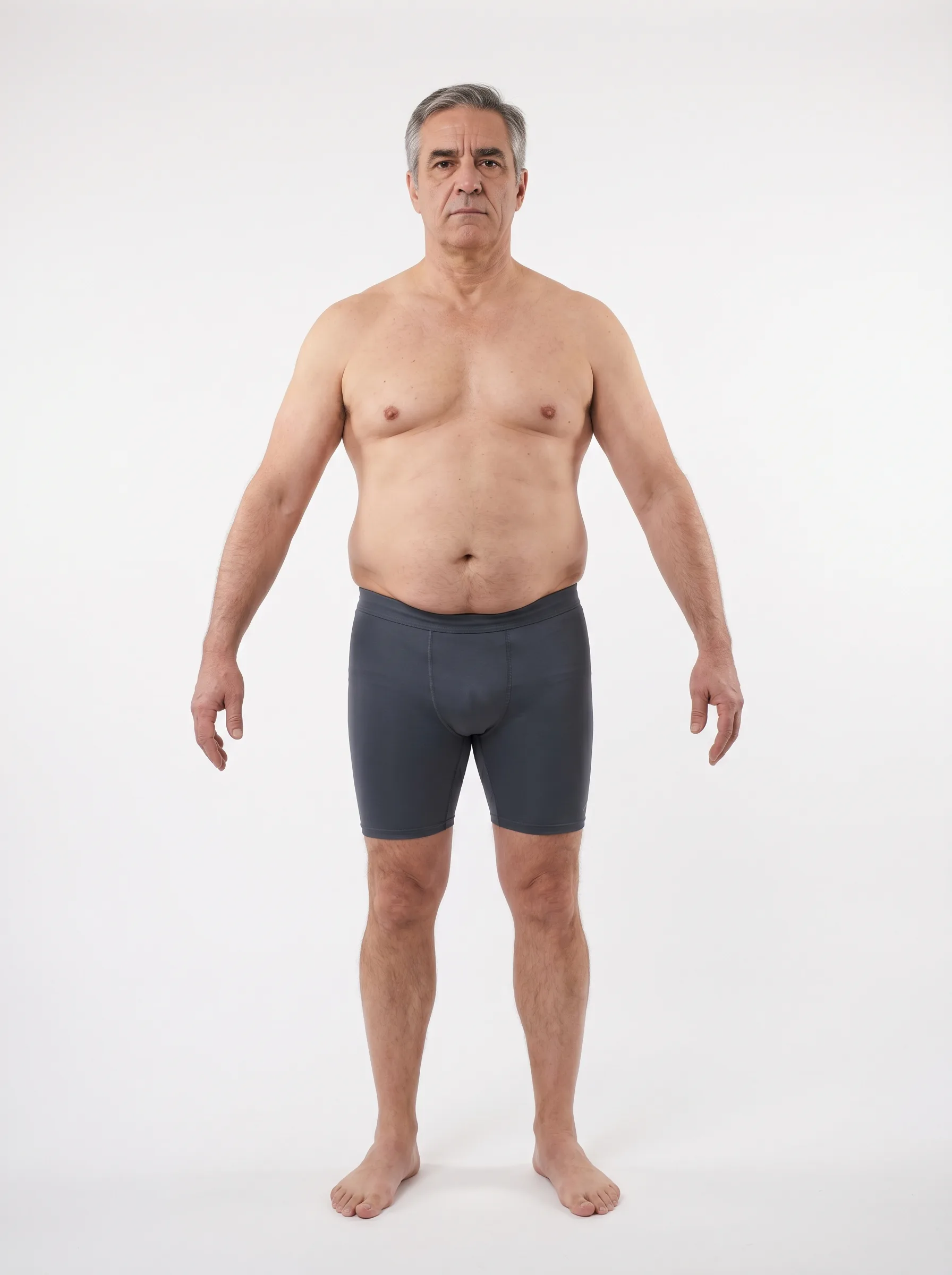 28% body fat man in their 50s